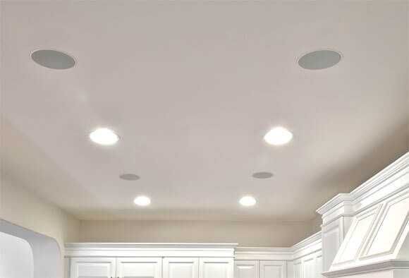 Потолочные подвесные навесные всепогодные колонки усилители