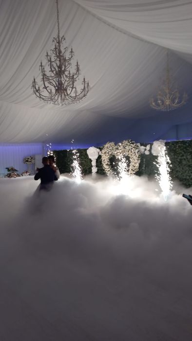 Artificii interior si exterior gheata carbonica