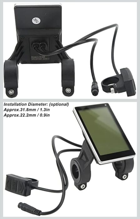 Display LCD M5,36v biciclete/trotinete electrice
