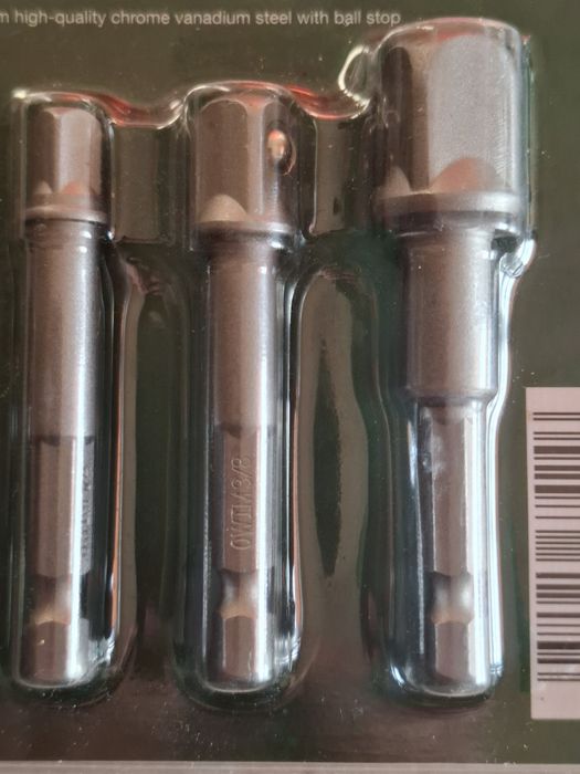 Set 3 adaptoare pentru chei tubulare la masina de insurubat electrica (bormasina)