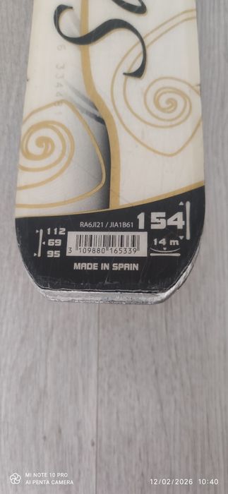 Set skiuri și clăpari Rossignol Saphir 300/Fischer MXC