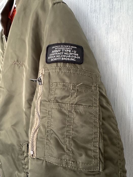 Geaca Bomber Schott NYC Kaki M