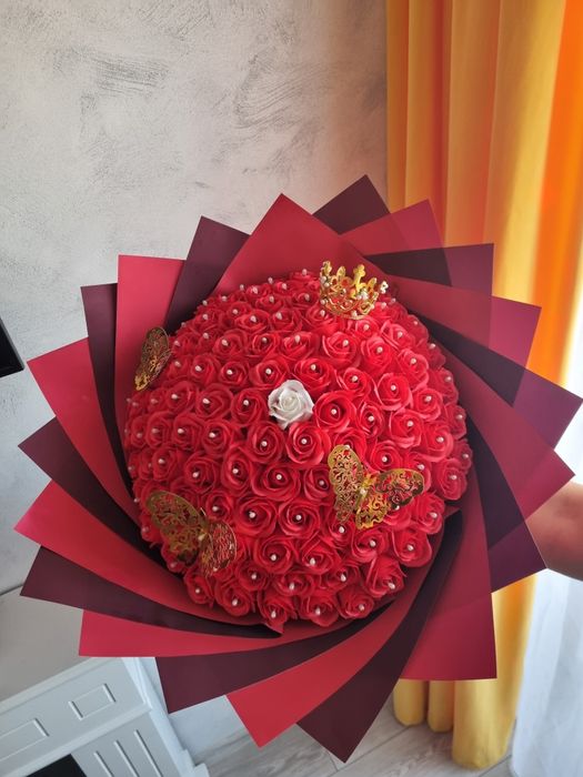 Buchet 101 trandafiri Sibiu