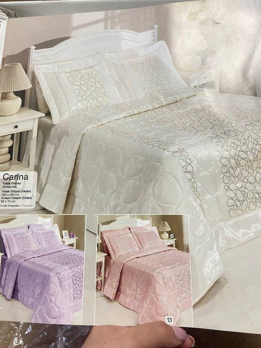 Покрывало: 260х260 подушки: 50х70 производство Турция