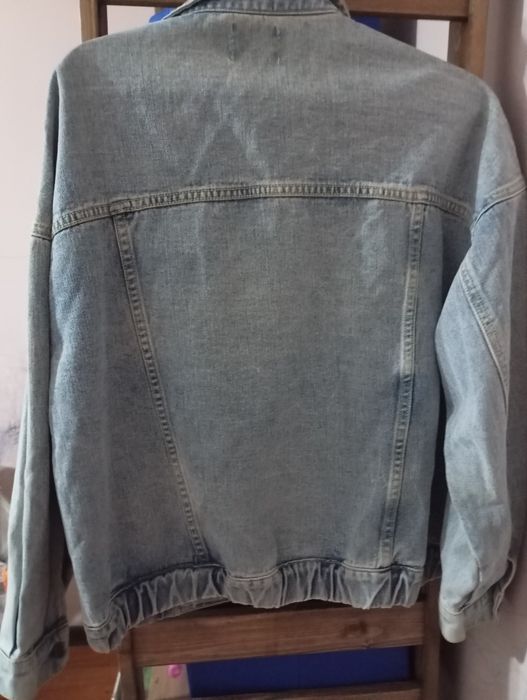 Пиджак джинсовый размер 52