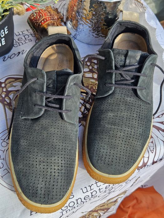 Ecco обувки естествена кожа