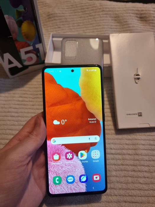 Samsung Galaxy A51 – 128GB / 8GB RAM – cutie + husă