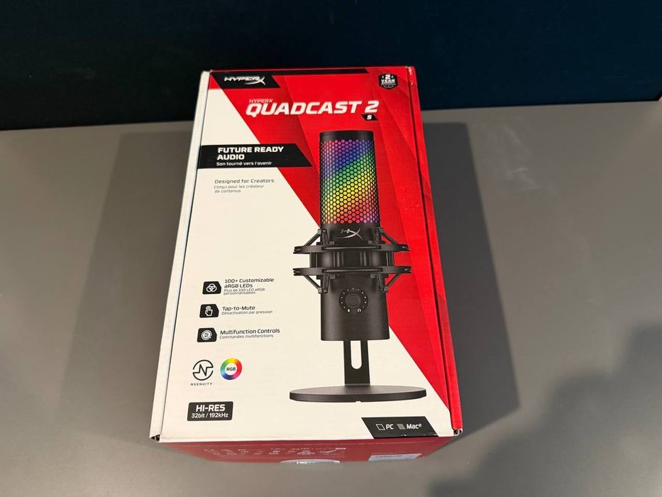 Microfon Gaming HyperX Quadcast 2 S