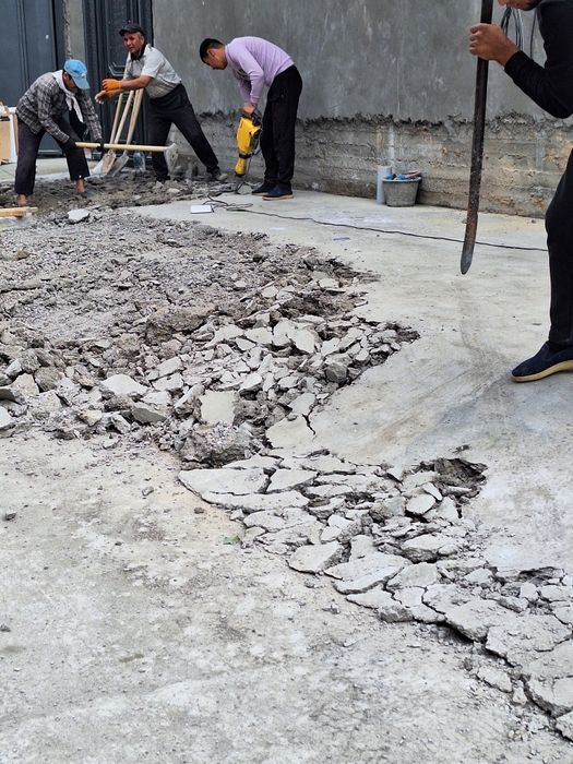 Демонтаж  квартир,Офисов, Домов +Заливка Стяжка и Штукатурка  стен!