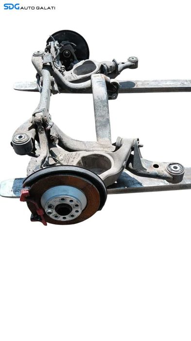 Punte Spate Completa pe Perne de Aer cu Fuzeta Butuc Rulment Stanga Dreapta Audi A6 C6 Allroad Quattro 4x4 2004 - 2008 [M8460]