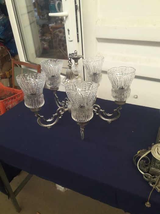 Хрустальная люстра Чехословакия