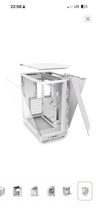 Корпус для компьютера NZXT H6 FLOW, кейс