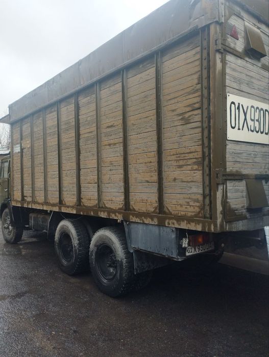 Kamaz bord Uzunligi 6.20
Eniga 2.50
Balanligi 2.40