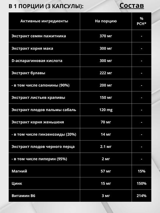 Testosteron kuchaytirgichi OstroVit Testo Extreme 90 kapsula