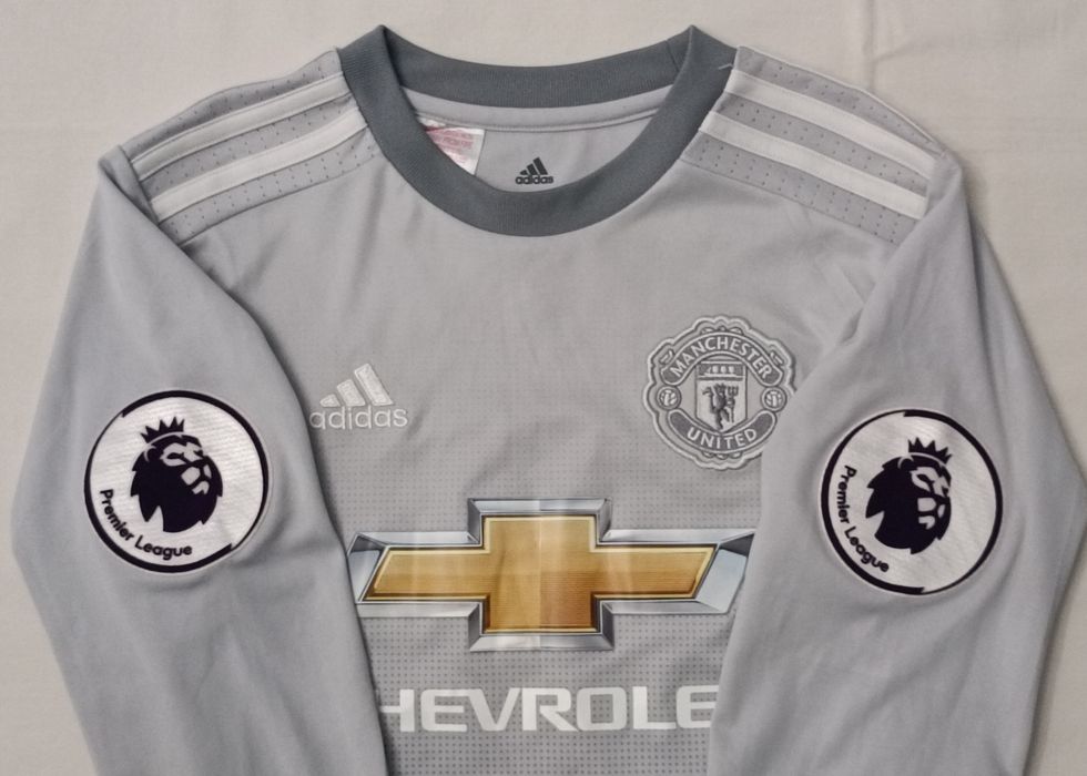 Adidas Manchester United #9 Lukaku Third Jersey оригинална тениска ръст 140-152см Адидас Манчестър Юнайтед #9 Лукаку фланелка футбол