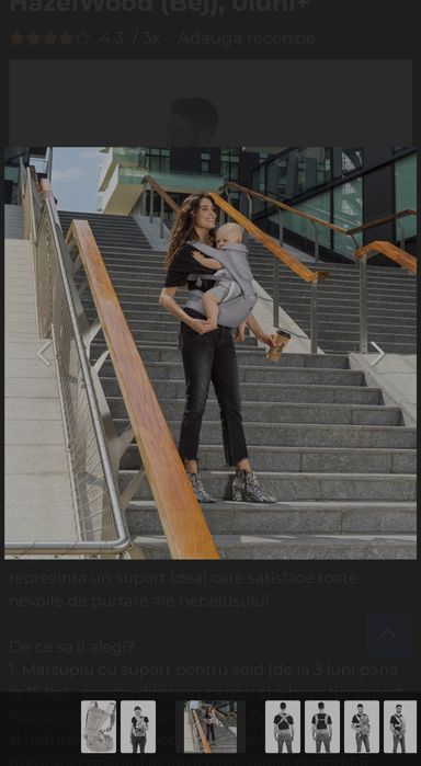 Marsupiu ergonomic multifuncțional Chicco Hip Seat cu suport pentru șold