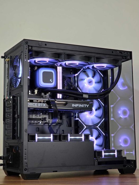 Геймърски компютър - Нов ( Ryzen 7 7700 | RТX 5070 | DDR5 RAM | SSD NVMe )