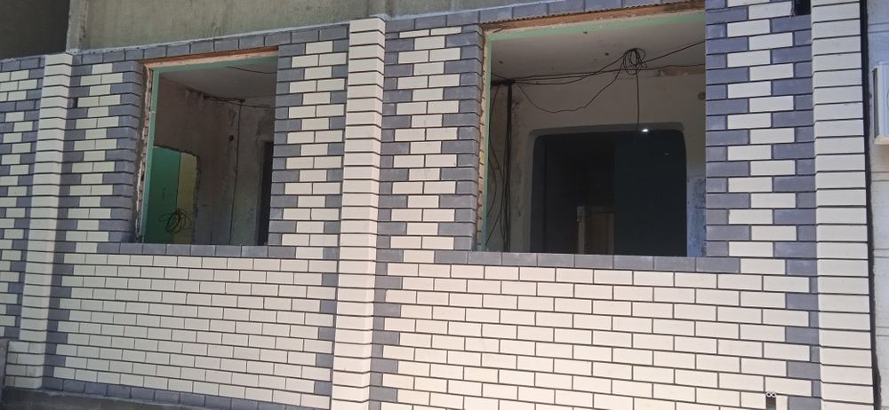 Balkonga g'isht teramiz .Kladka balkon