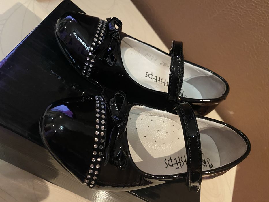 Туфли чёрные для девочки