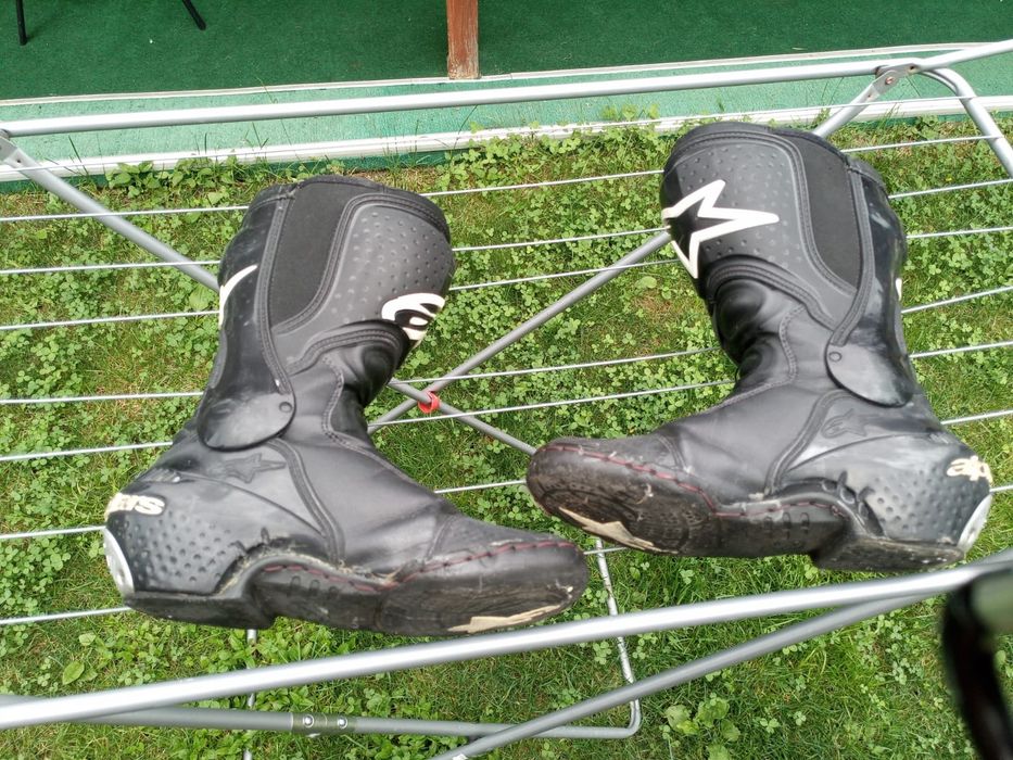 Ghete moto AlpineStars super bune !