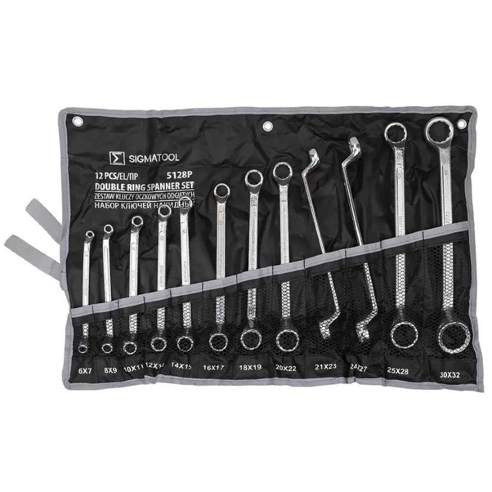 Комплект ключове лули 12 броя, 6-32мм SIGMATOOL