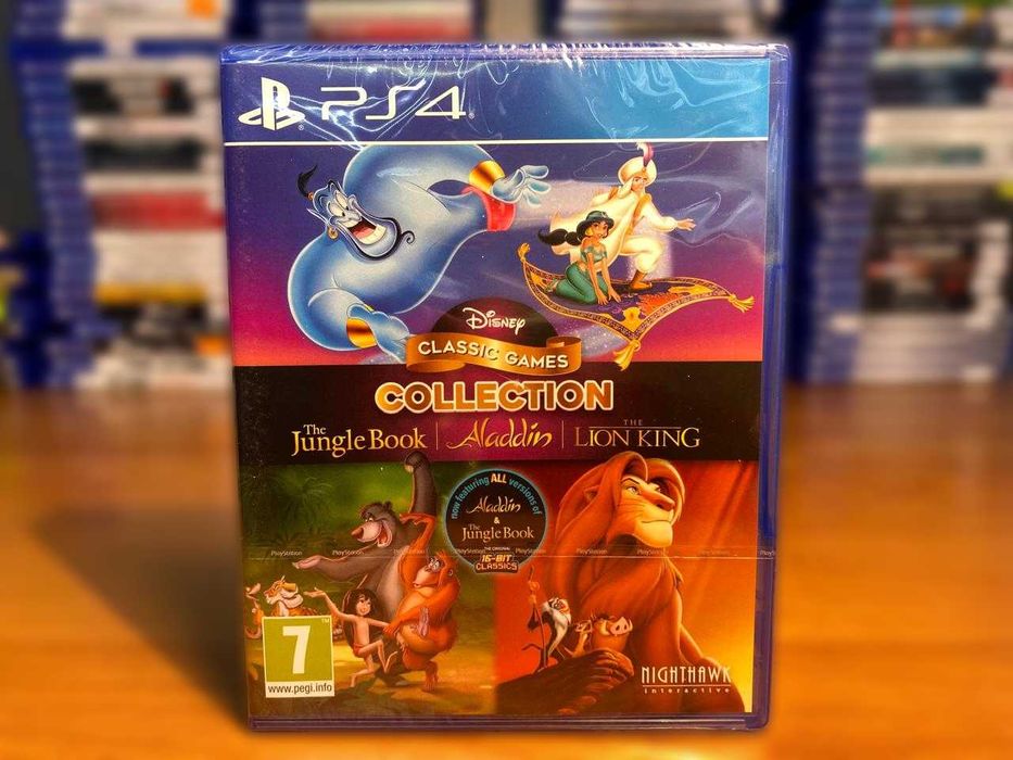 НОВЫЙ Disney Classic Games 3 in 1 PS4/PS5 Три Игры Дисней Пс4/ Детские