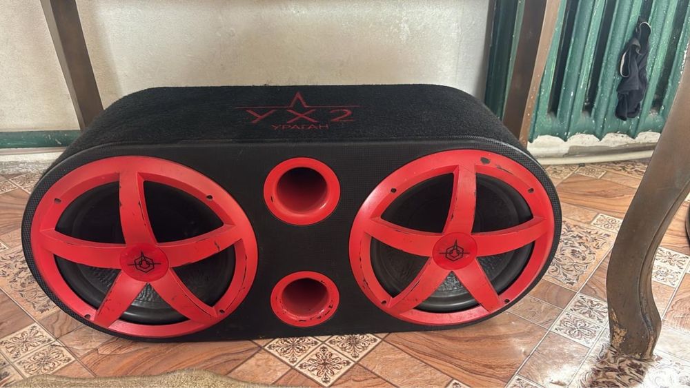 Сабвуфер урал 12 . Сабвуфер бу.