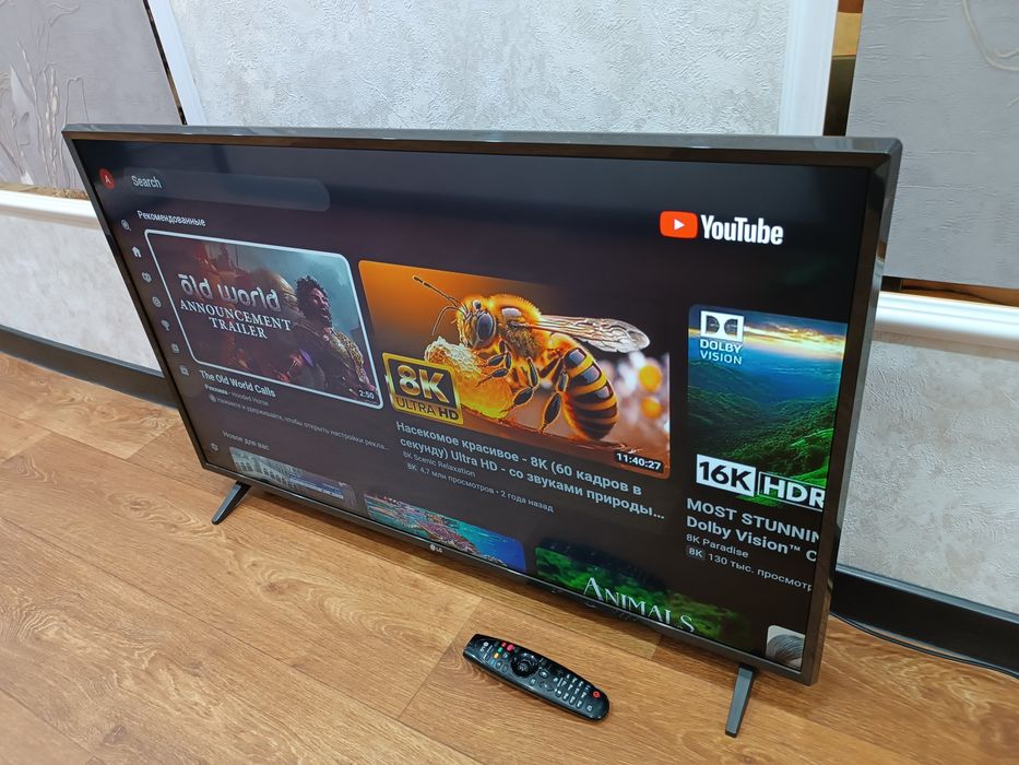 Телевизор LG 4k Смарт ТВ.