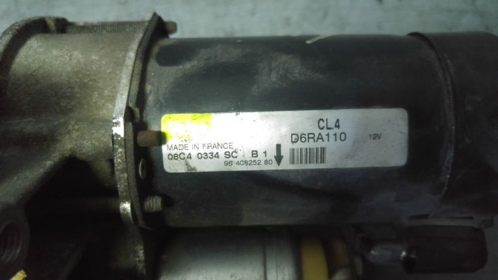 electromotor 1.4 hdi 8hy citroen c3 peugeot 206 307 308 407 d6ra110