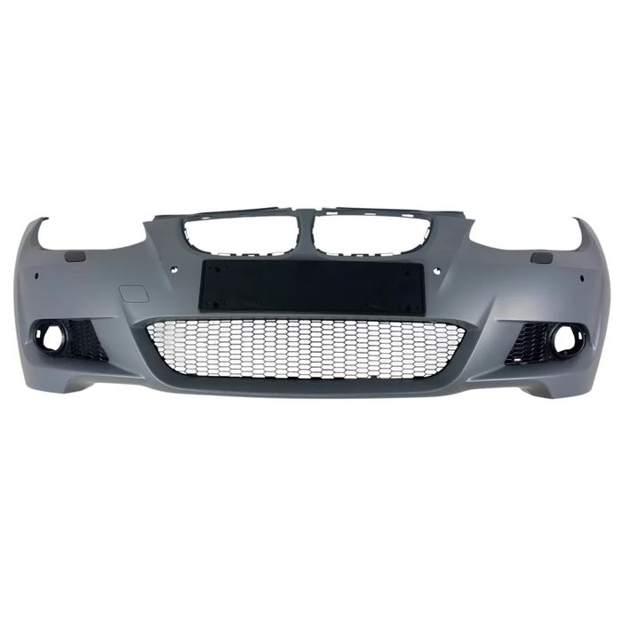 Предна броня за BMW E92 (2006-2009) - M-Tech дизайн с отвори за халогени и парктроник