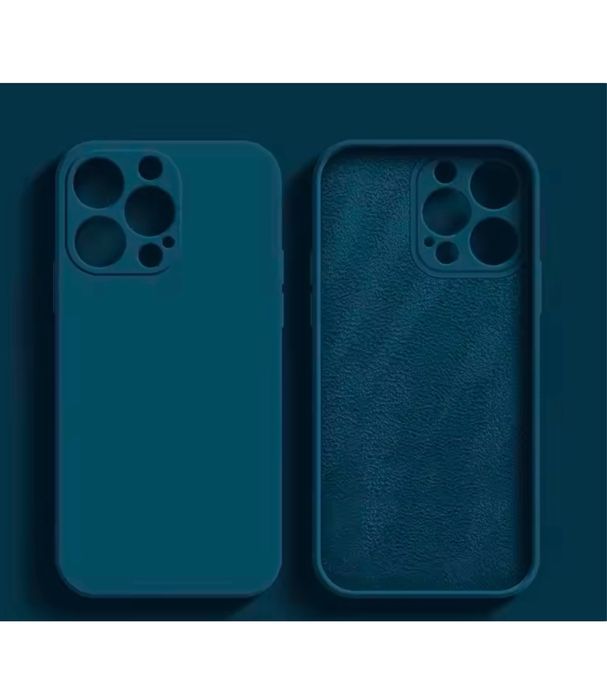 Iphone 12/13/14/15/16E/17 PRO MAX MINI Husa Touch Silicon Inter Textil