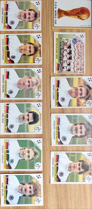 Stickere PANINI 1990 Germania+ trofeu