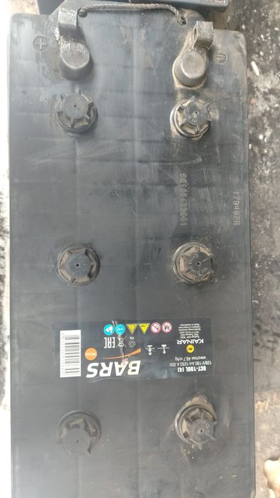 два аккумулятора 190 a/h Барс