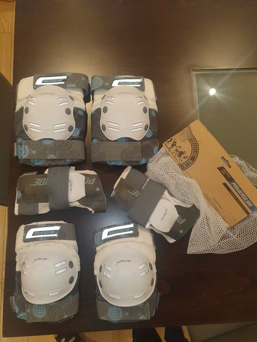 наколенки, налакътници, протектори за длани Powerslide, чисто нови