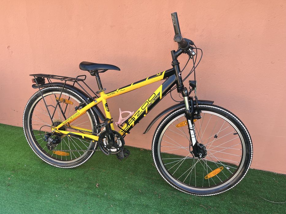 Алуминиев Велосипед YAZOO 24цола 7х3 Внос Германия