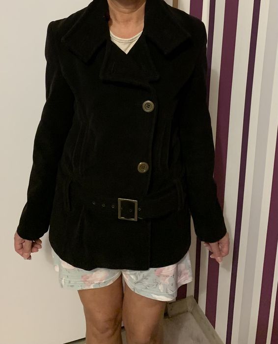 Палто черно