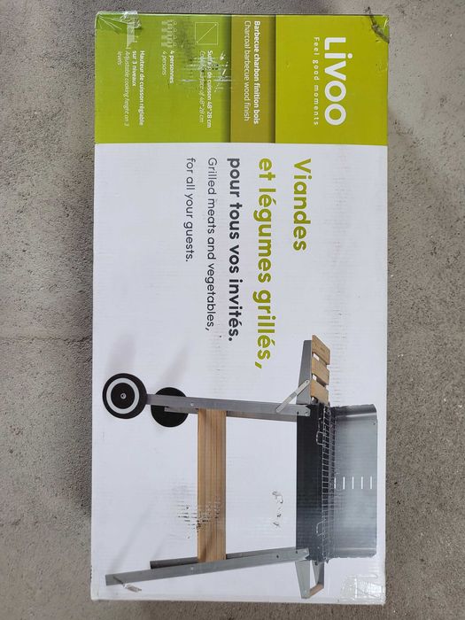 Grătar cu cărbuni Livoo