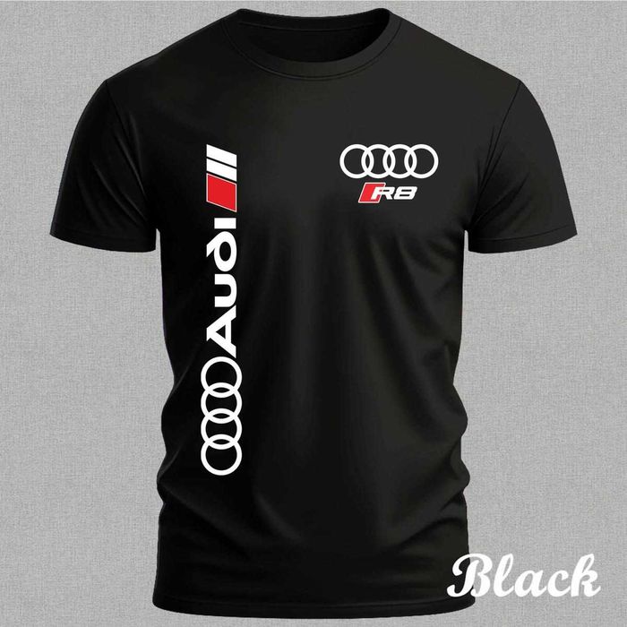 Тениски AUDI тениски с къс ръкав АУДИ XS-6XL тениска с печат щампа