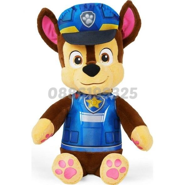 Голяма плюшена играчка Пес Патрул Чейс, Маршал, Роки, Скай