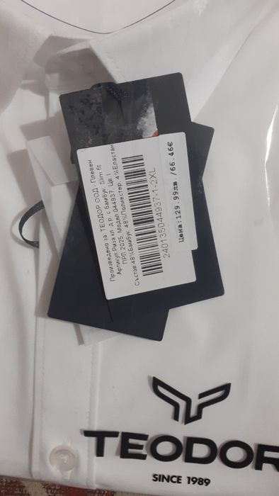 Ботикова риза на Теодор-нова.