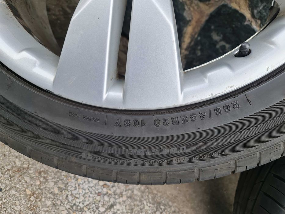 Гуми с джанти 265/45R20 за Mercedes-Benz ML