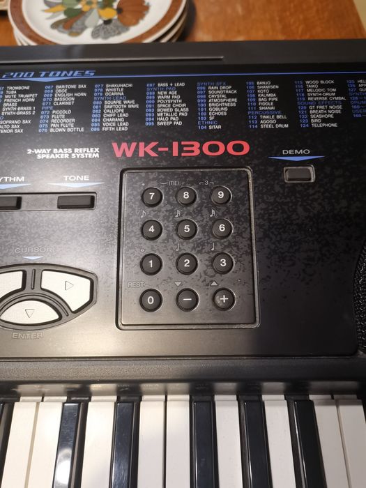 Vand orga Casio WK 1300