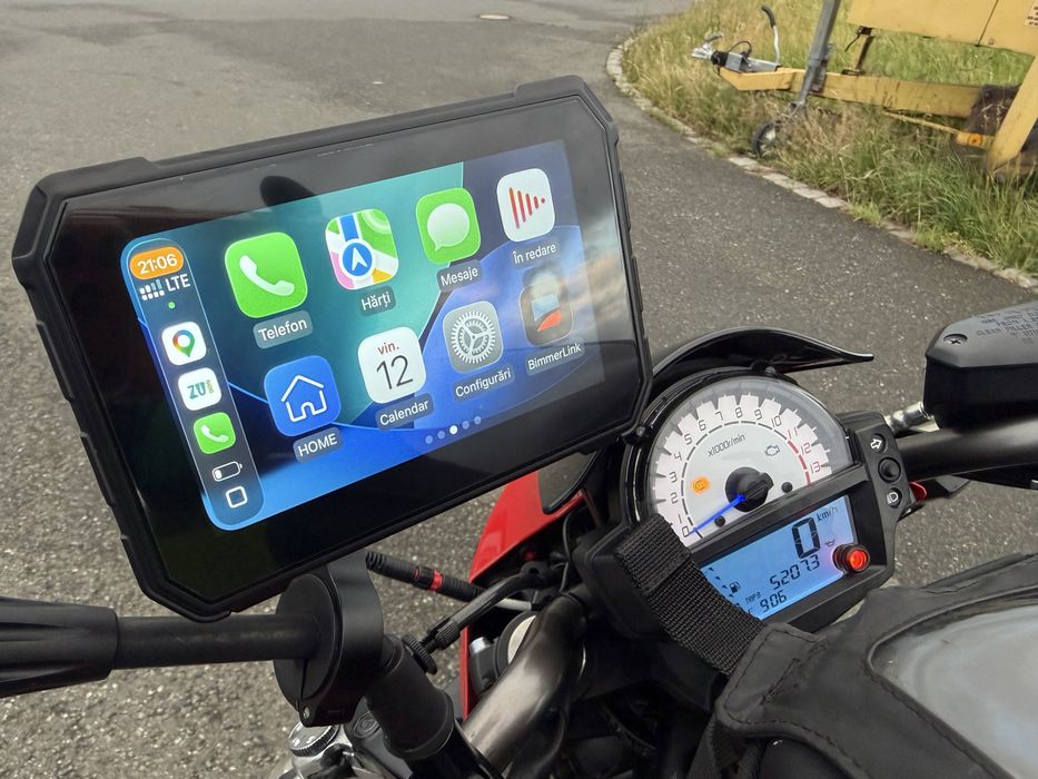 Kawasaki ER6N ABS  CarPlay Navi carte service Inport Germania