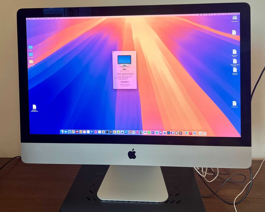 iMac 27” Retina 5K (2020) – Intel Core i9 – 128GB RAM – 1TB SSD – Radeon Pro 5500 XT 8GB