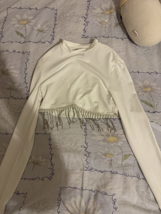 Бял парти комплект