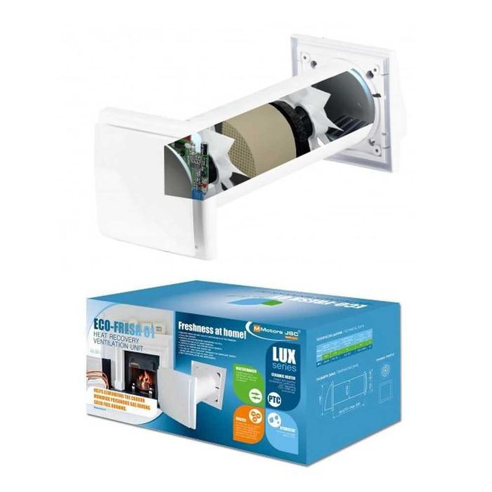 Рекуператор реверсивен вентилатор на въздух MMotors Еко-Свежест 01-LUX