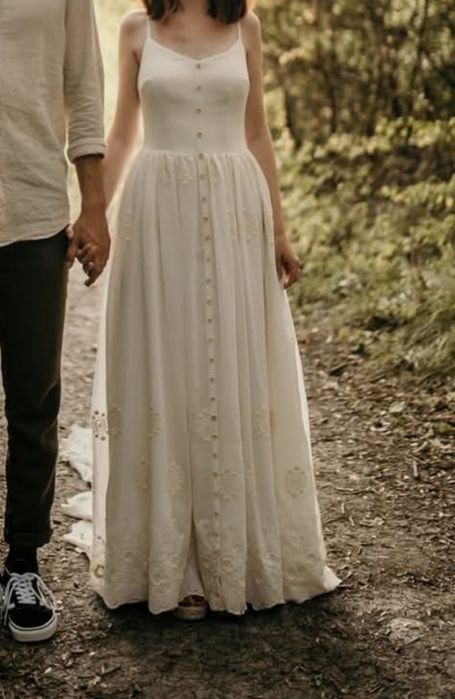 Rochie de mireasa boho XS-S