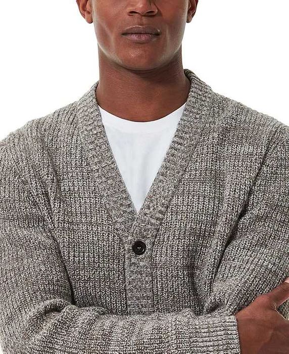 Barbour, Cardigan din amestec de lână Sid, Gri, M