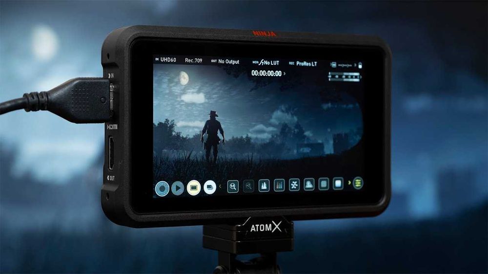 Комплект из монитора Atomos Ninja V+и модуля AtomX CAST новый в пленке