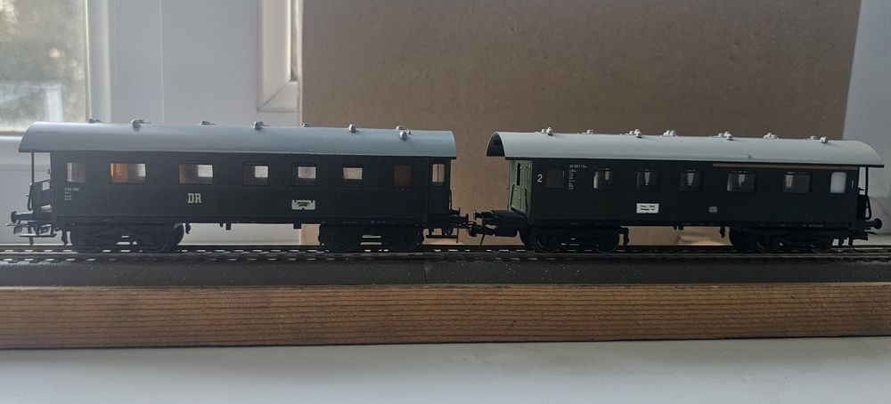 Вагоны 1:87 4-х осные.